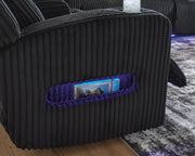 Belvarrow Sofa and Loveseat in Black - PKG022056