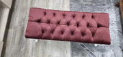 Bench With Wood Legs in Grey-White - 790-BENCH-H12-W