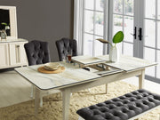 Bench With Wood Legs in Red - 790-BENCH-RED