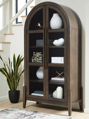 Benhall Dark Brown Accent Cabinet - A4000727