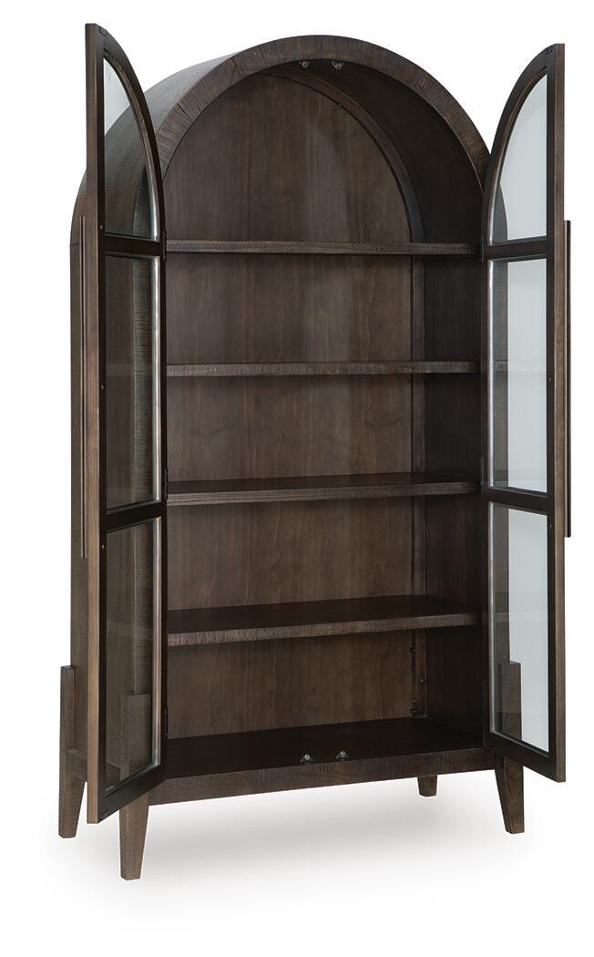 Benhall Dark Brown Accent Cabinet - A4000727