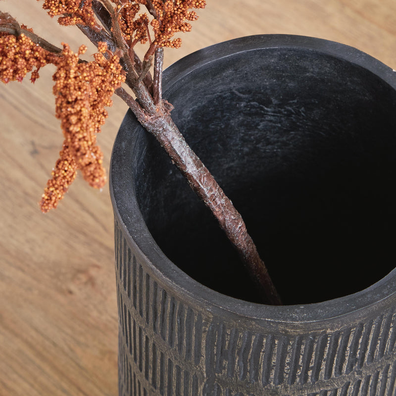 Beninworth Antique Black Vase - A2000878
