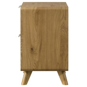 Bennett 2-drawer Bedroom Nightstand Bedside Table Light Oak - 222902