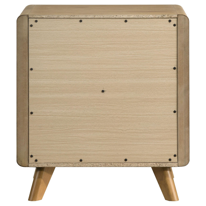 Bennett 2-drawer Bedroom Nightstand Bedside Table Light Oak - 222902
