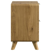 Bennett 2-drawer Bedroom Nightstand Bedside Table Light Oak - 222902