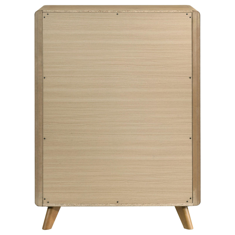 Bennett 5-drawer Bedroom Chest of Drawers Light Oak - 222905