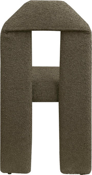 Bennett Boucle Fabric Upholstered Dining Chair in Olive, Set of 2 - 997Olive-C
