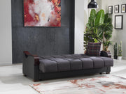 Bennett Sleeper (Nar Antrasit) Living Room Set - Gate FurnitureLiving Room Set