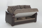 Bennett Sleeper (Redeyef Brown) Living Room Set - Gate FurnitureLiving Room Set