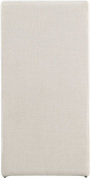 Benson Linen Textured Fabric Upholstered Dining Chair in Beige, Set of 2 - 751Beige-C