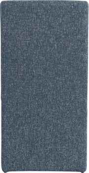 Benson Linen Textured Fabric Upholstered Dining Chair in Blue, Set of 2 - 751Blue-C