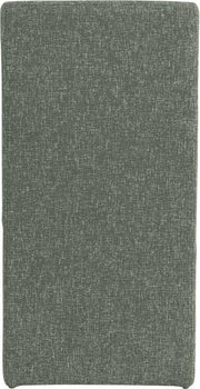 Benson Linen Textured Fabric Upholstered Dining Chair in Green, Set of 2 - 751Green-C