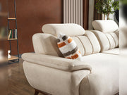 Bentley 4-pieces (2 Sofa & 2 Chair) Livingroom in Cream - 200-ELIF-BEN-A570-3311
