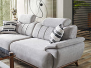 Bentley 4-pieces (2 Sofa & 2 Chair) Livingroom in Cream - 200-ELIF-BEN-A570-3311