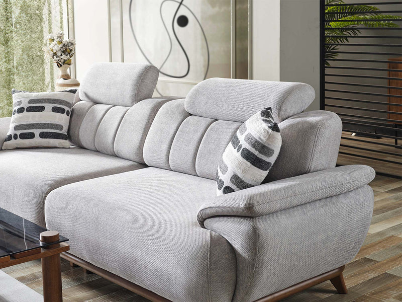 Bentley 4-pieces (2 Sofa & 2 Chair) Livingroom in Cream - 200-ELIF-BEN-A570-3311