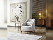 Bentley 4-pieces (2 Sofa & 2 Chair) Livingroom in Light Grey - 200-ELIF-BEN-A571-3311