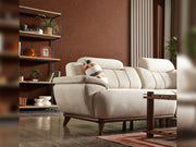 Bentley 4-pieces (2 Sofa & 2 Chair) Livingroom in Light Grey - 200-ELIF-BEN-A571-3311