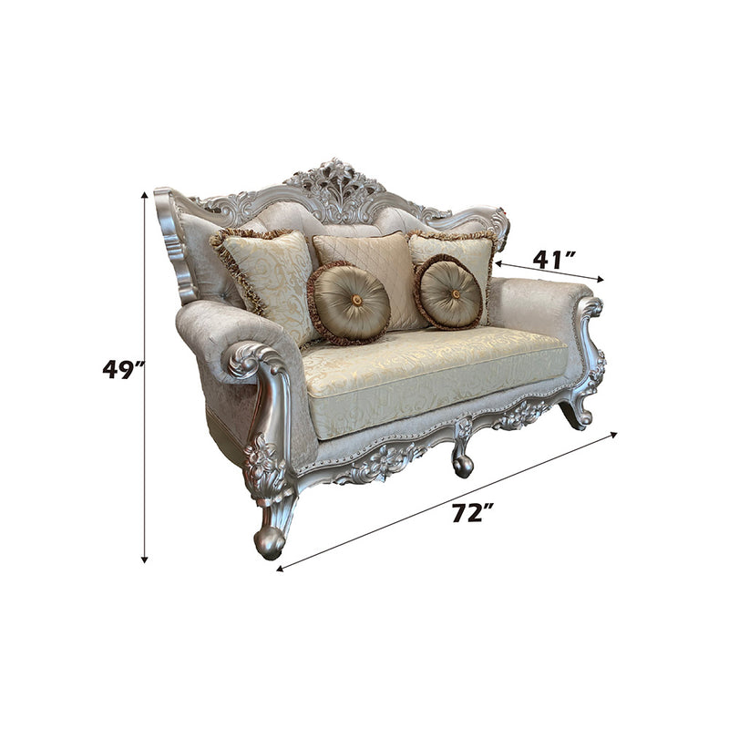 Bently Loveseat W/5 Pillows(Same Lv01580) - 50661