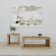 Benton 2-piece Solid Mango Coffee and End Table Set Natural - 704838-S2