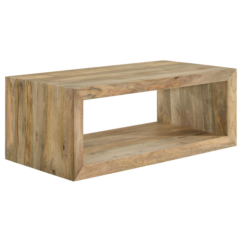 Benton 2-piece Solid Mango Coffee and End Table Set Natural - 704838-S2