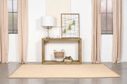 Benton Rectangular Solid Wood Sofa Console Table Natural - 704839
