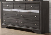 Berea - 7 Drawers Gray Dresser - B364-D
