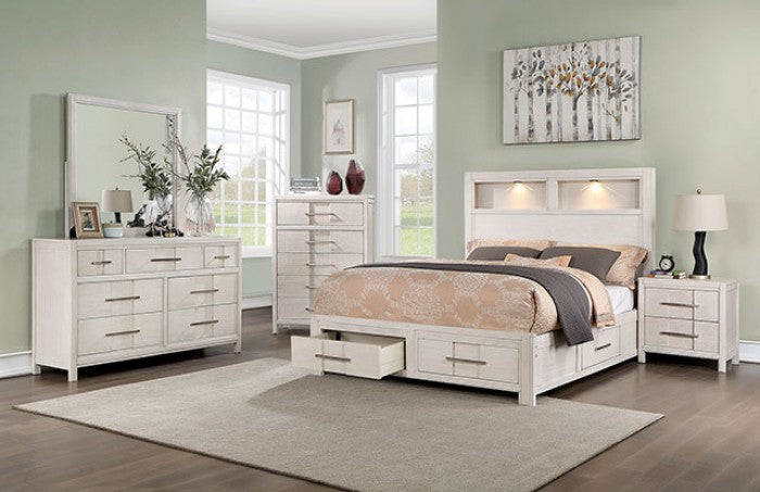 Berenice White Mirror - CM7580WH-M