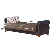 Bergen Convertible Light Brown Sleeper Living Room Set - Gate FurnitureLiving Room Set