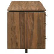 Berhalter 6-Drawer Double Pedestal File Computer Desk - 801596