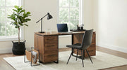 Berhalter 6-Drawer Double Pedestal File Computer Desk - 801596