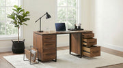 Berhalter 6-Drawer Double Pedestal File Computer Desk - 801596