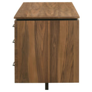 Berhalter 6-Drawer Double Pedestal File Computer Desk - 801596
