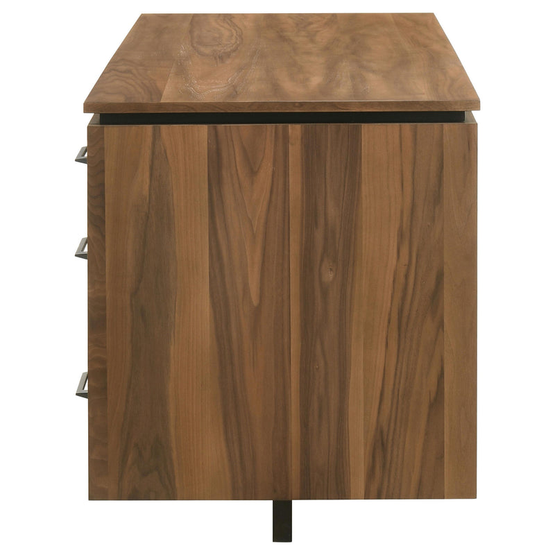 Berhalter 6-Drawer Double Pedestal File Computer Desk - 801596