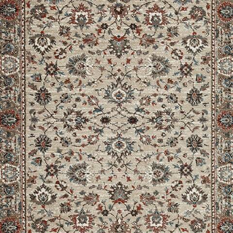 Beritham Blue/Brown/Beige Medium Rug - R407262