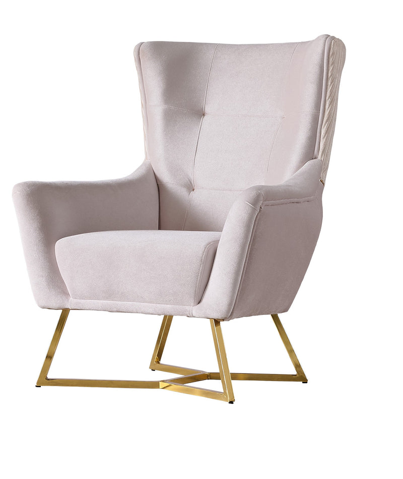 Berlin 3-pieces (Sofa & Loveseat & Chair)Livingroom Set Beige in Beige - 101-BER-LV925-321