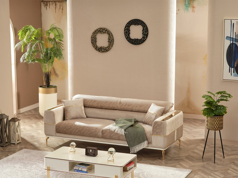 Berlin 92" Wide Extendable Sofa - Gate FurnitureSofas