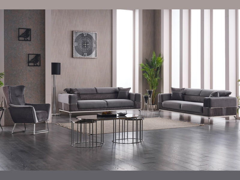 Berlin 92" Wide Extendable Sofa - Gate FurnitureSofas