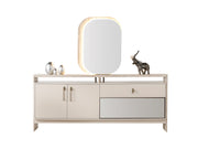 Bern Diningroom (Consol With Mirror & Dining Table & 6 Dining Chair) - 115-BERN-DT-6-SET