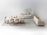 Bern Diningroom (Consol With Mirror & Dining Table & 6 Dining Chair) - 115-BERN-DT-6-SET