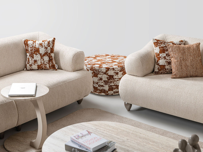 Bern Module Sofa Cream in Cream - 101-BERN-PUK82015-3M