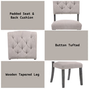 Bernard Side Chair (Set-2) - 66192