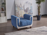 Berre 39" Wide Convertible Armchair - Gate FurnitureAccent Chairs