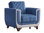 Berre 39" Wide Convertible Armchair - Gate FurnitureAccent Chairs