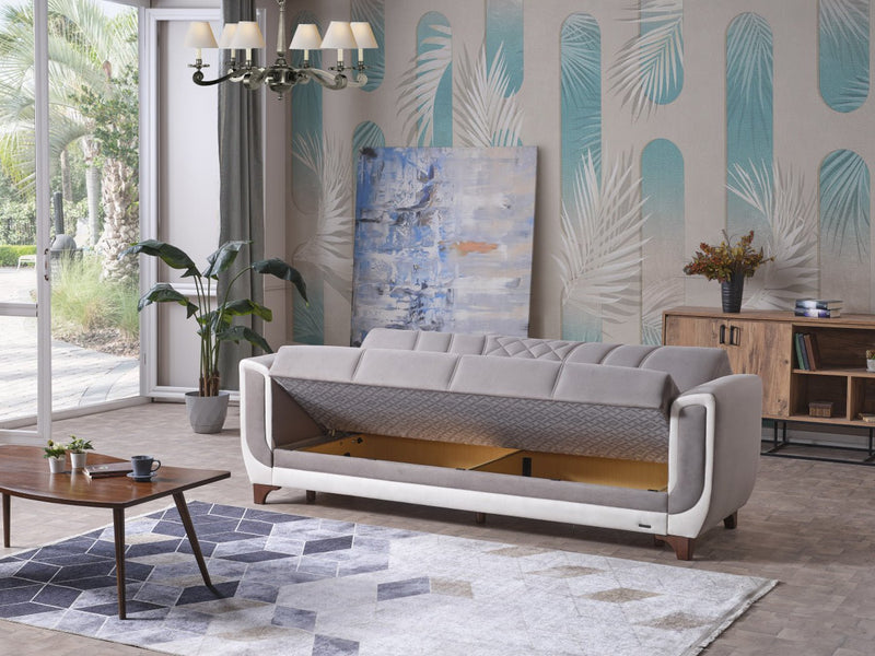 Berre 92" Wide Convertible Sofa - Gate FurnitureSofas