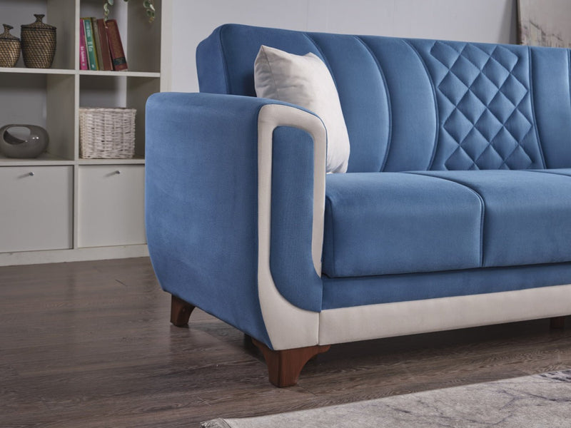 Berre 92" Wide Convertible Sofa - Gate FurnitureSofas