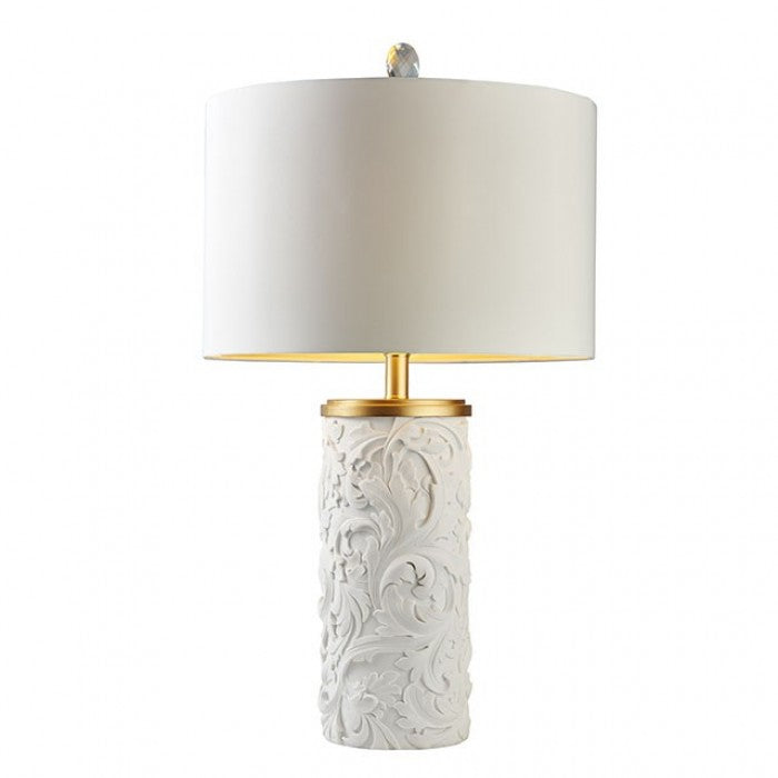 Beryl White/Gold Table Lamp - L9300T