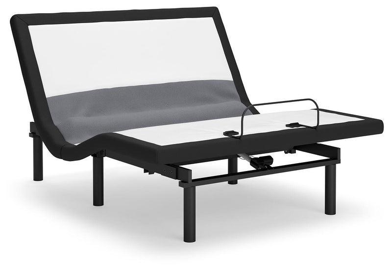 Best Base with Lumbar and Audio Charcoal Gray Full Adjustable Head Base - M5X522