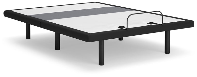 Best Base with Lumbar and Audio Charcoal Gray Full Adjustable Head Base - M5X522