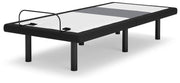 Best Base with Lumbar and Audio Charcoal Gray Twin XL Adjustable Base - M5X572