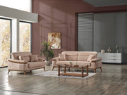 Beta 3-pieces (Sofa & Loveseat & Chair) Livingroom Set Beige in Beige - 101-BET-KAY065-321